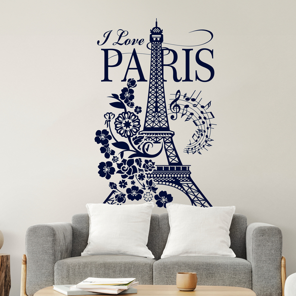 Stickers muraux: I Love Paris