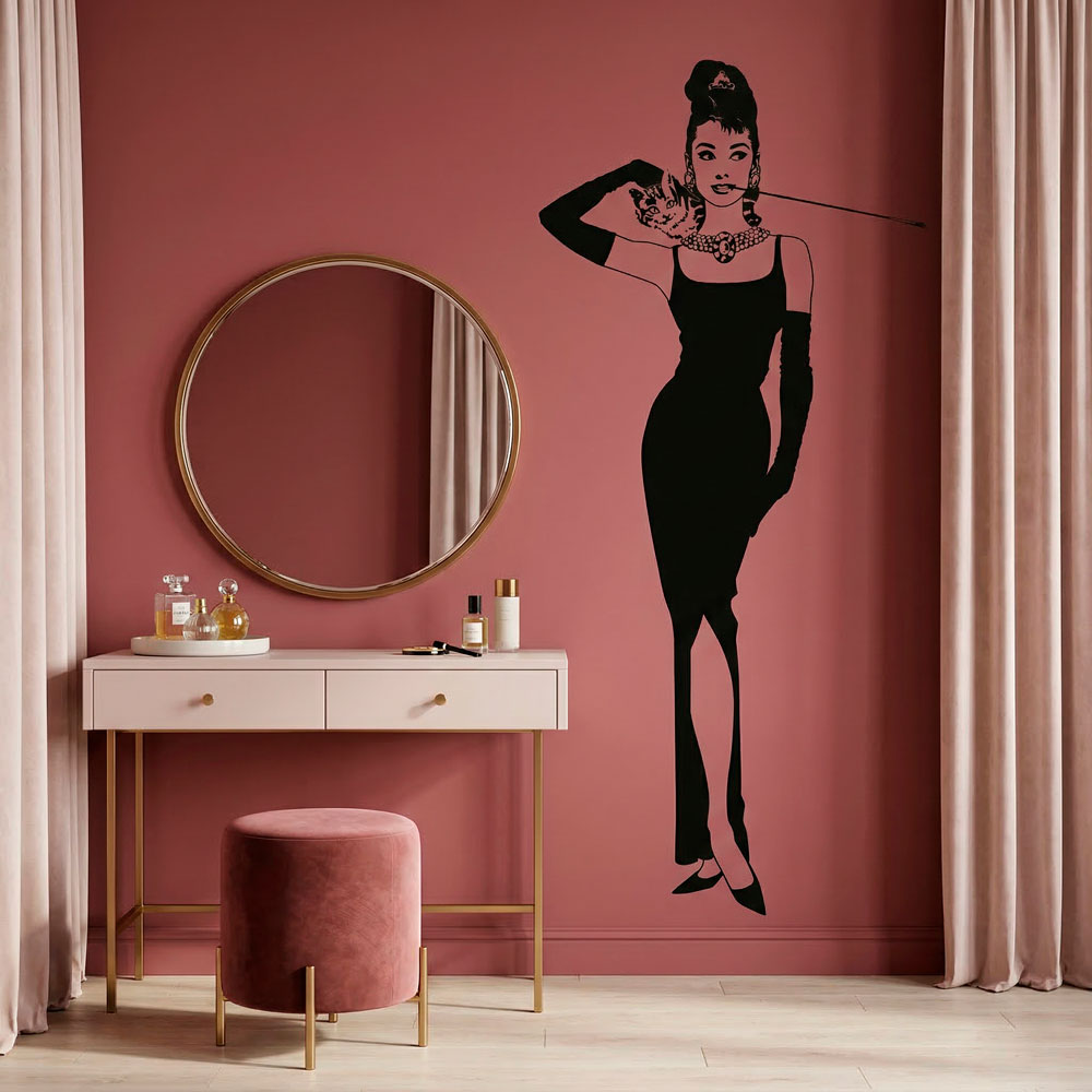 Audrey avec son chat 9