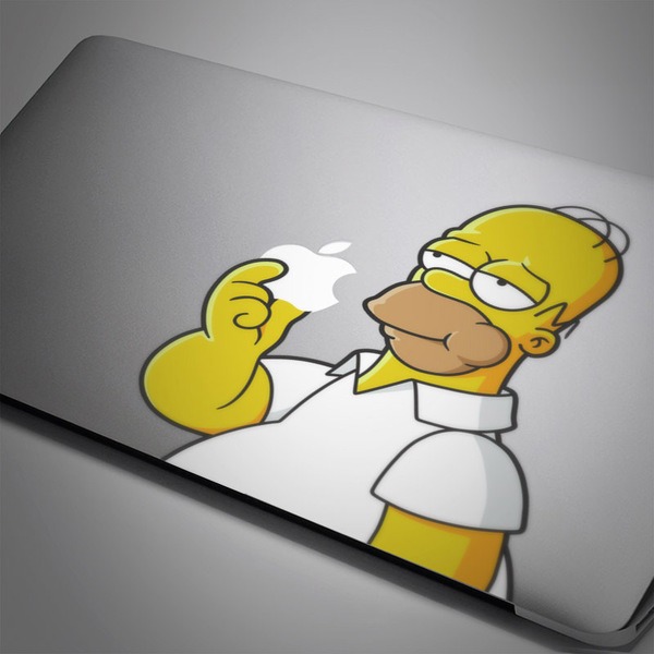 Autocollants: Homer Simpson