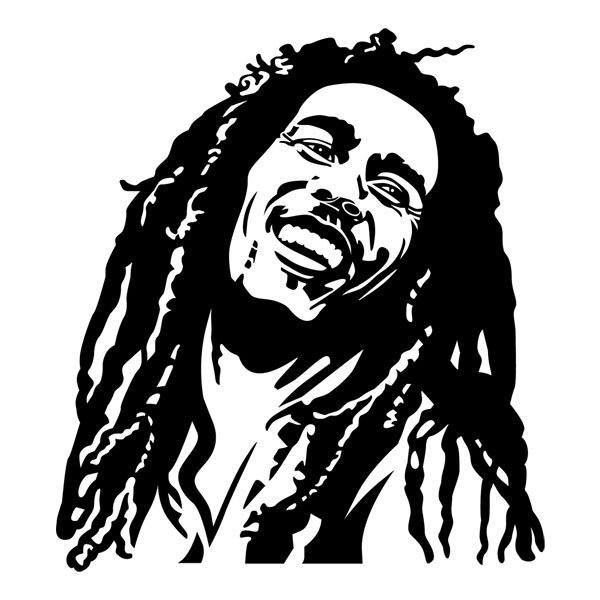 Stickers muraux: Bob Marley