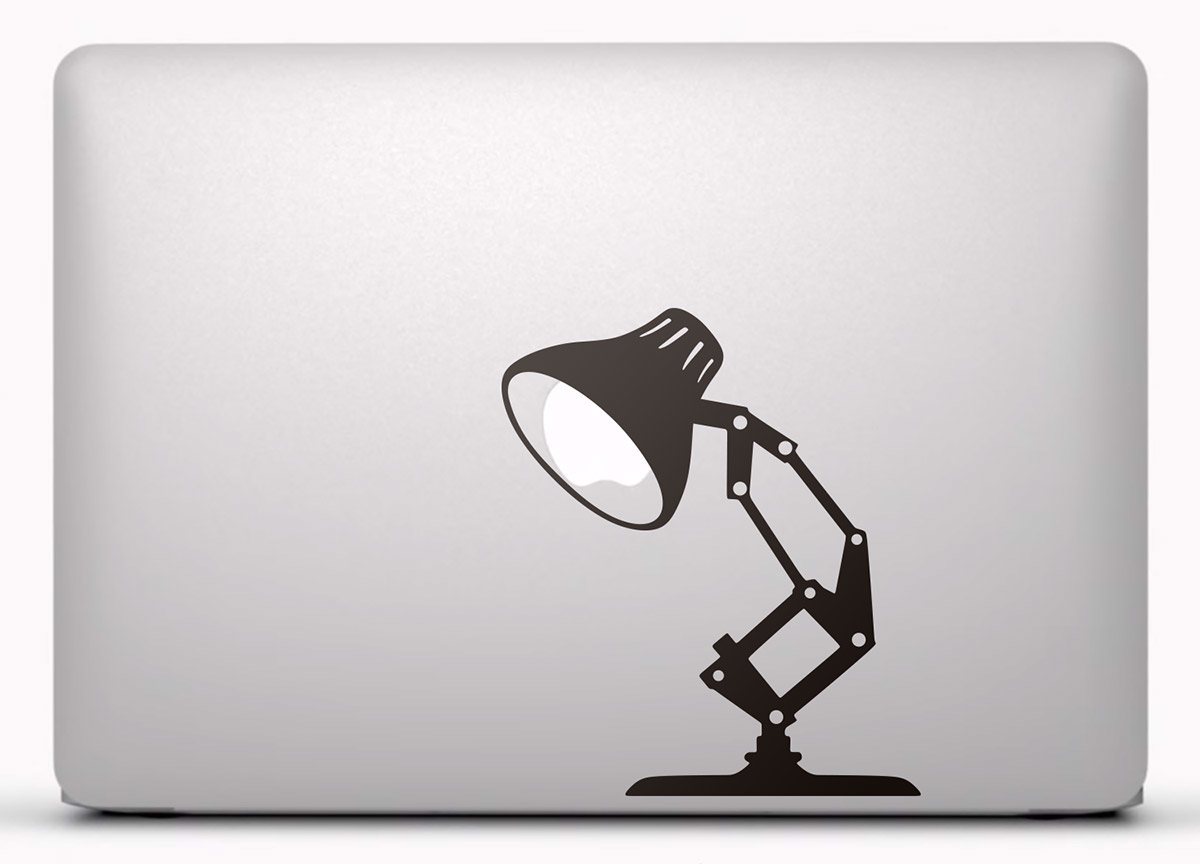 Autocollants: Lampe de lecture Pixar