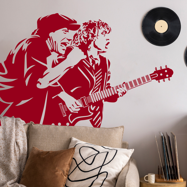 Stickers muraux: AC/DC