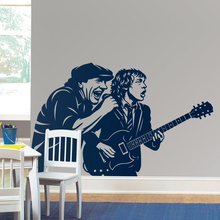 Stickers muraux: AC/DC