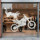 Stickers muraux: Motocross Freestyle 6