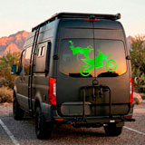 Stickers muraux: Motocross Freestyle 8