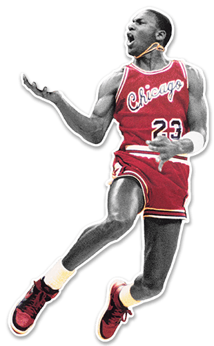 Autocollants: Michael Jordan
