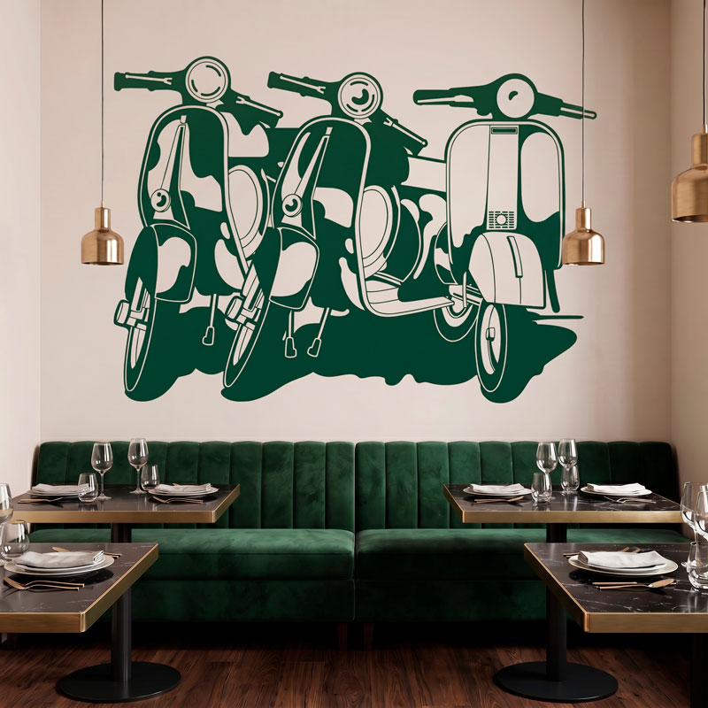 Trois Vespas 2/7
