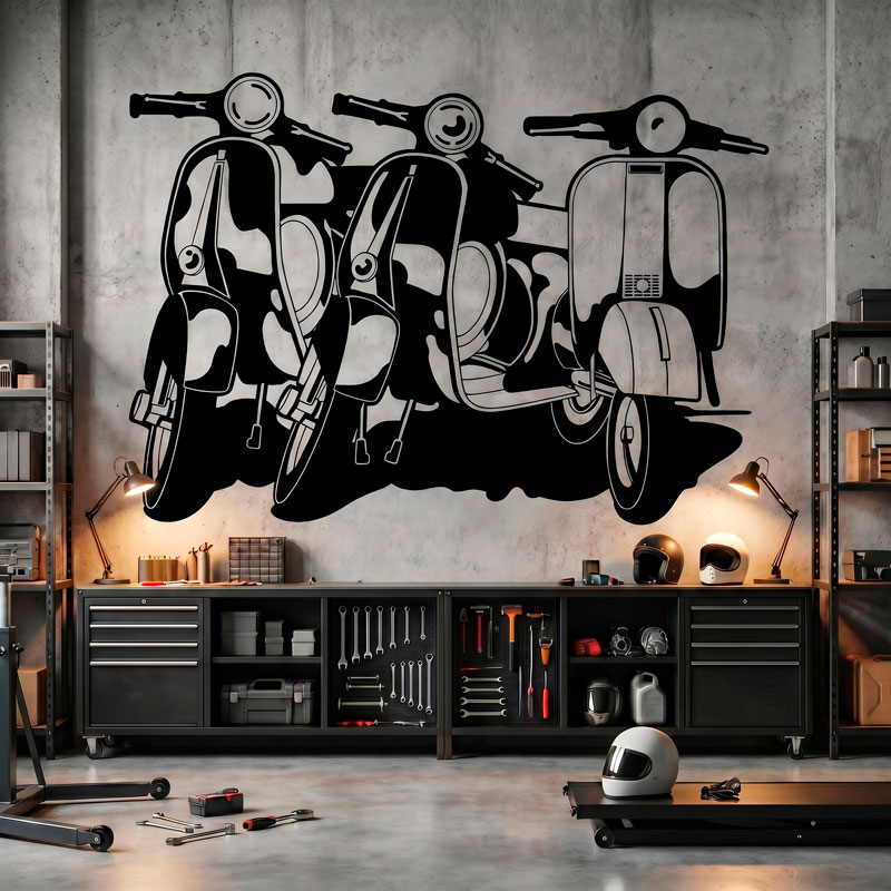 Trois Vespas 3/7