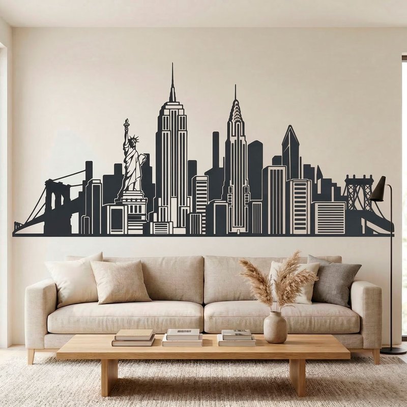 Stickers muraux: Skyline de New York