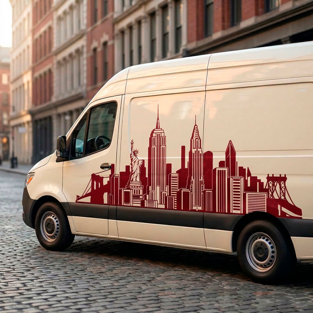 Stickers muraux: Skyline New York