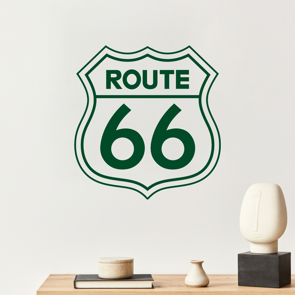 Stickers muraux: Signe de la route 66