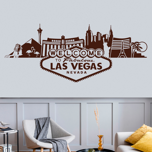 Stickers muraux: Skyline de Las Vegas