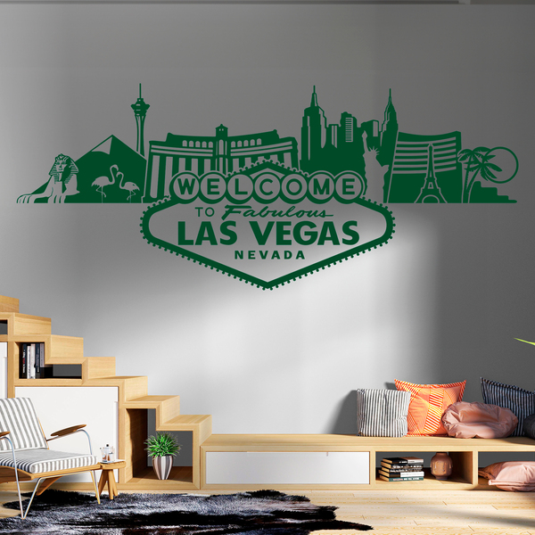 Stickers muraux: Skyline de Las Vegas