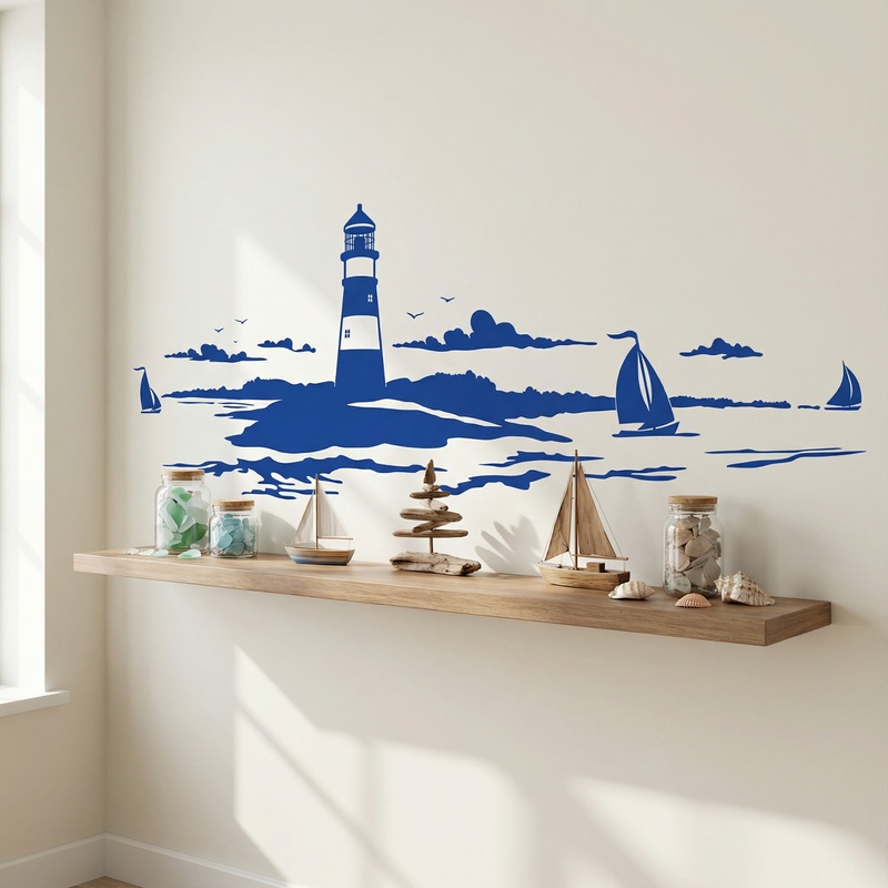 Stickers muraux: Phare Maritime