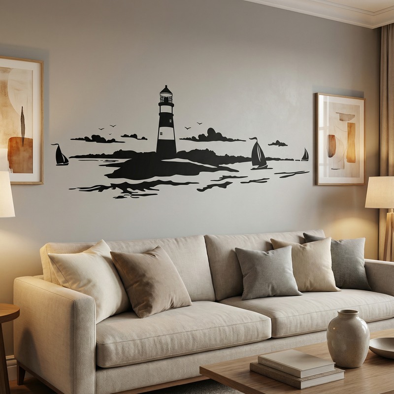 Stickers muraux: Phare Maritime