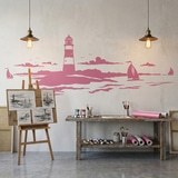 Stickers muraux: Phare Maritime 8