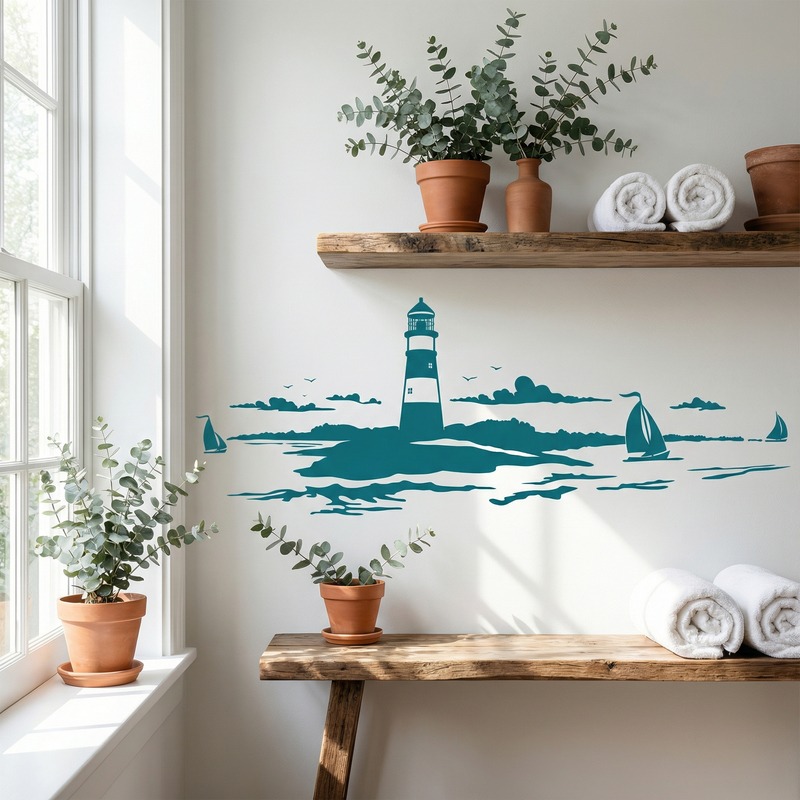 Stickers muraux: Phare Maritime