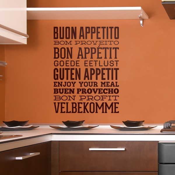 Stickers muraux: Bon Appetit