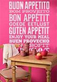 Stickers muraux: Bon Appetit 4