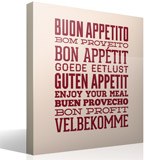Stickers muraux: Bon Appetit 6