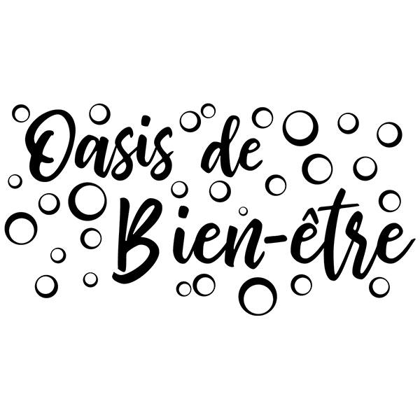 Stickers muraux: Oasis de bien-être