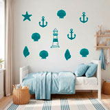 Stickers muraux: Symboles marins 21