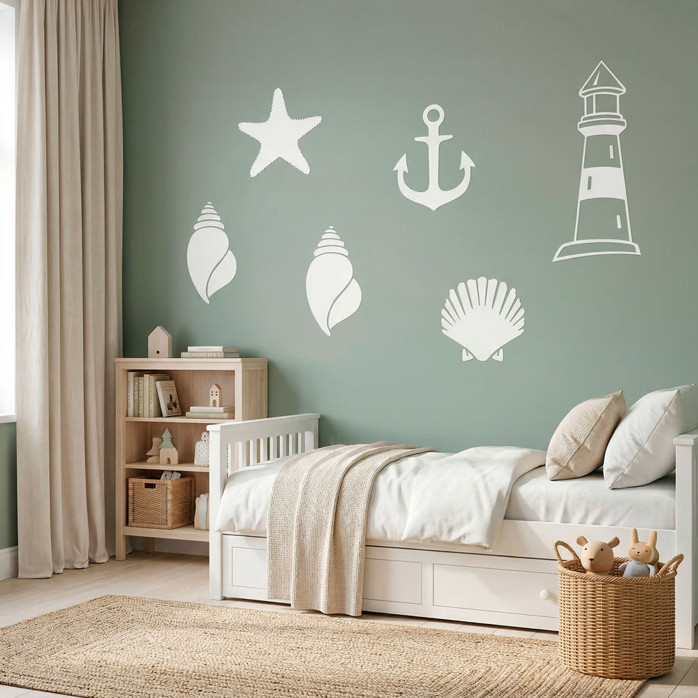Stickers muraux: Symboles marins