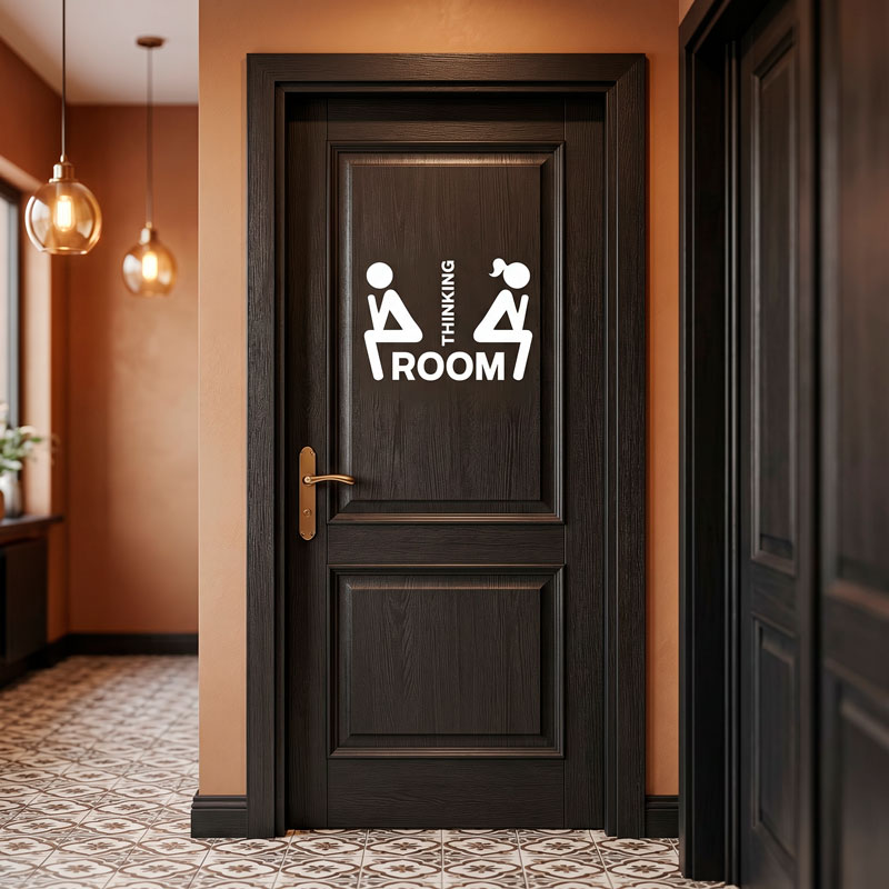Ic&ocirc;nes de WC pens&eacute;e 7/12