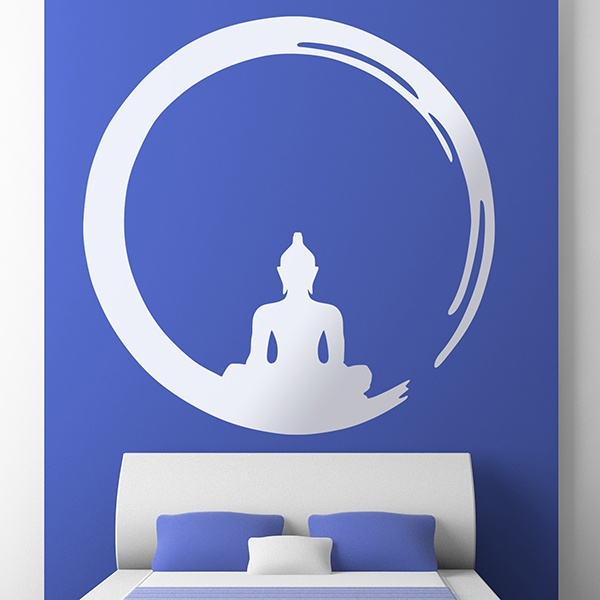 Stickers muraux: Bouddha en Enso