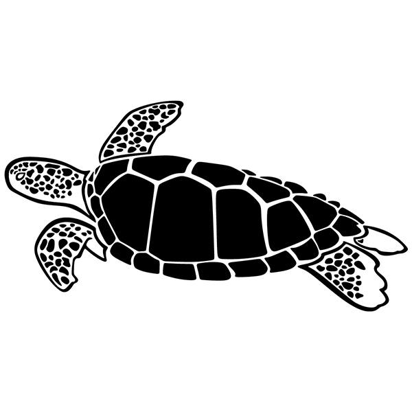 Stickers muraux: Tortue caouanne