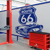 Stickers muraux: Corvette Route 66 3