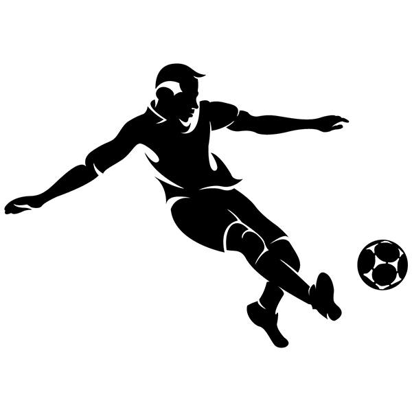 Stickers muraux: Joueur de football