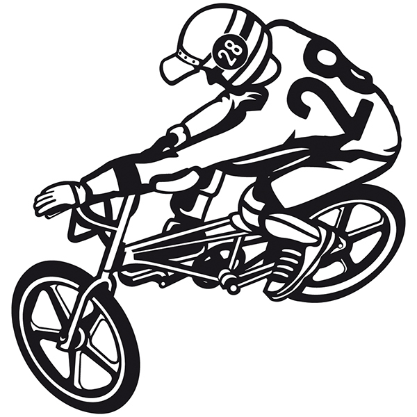 Stickers muraux: Bmx Freestyle