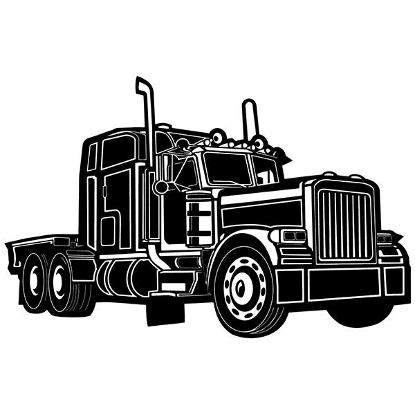 Stickers muraux: Camion Kenworth