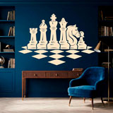 Stickers muraux: &Eacute;chiquier 5