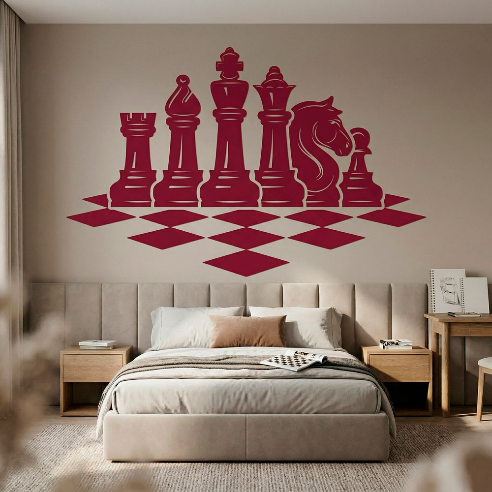 Stickers muraux: &Eacute;chiquier