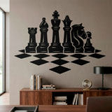 Stickers muraux: &Eacute;chiquier 9