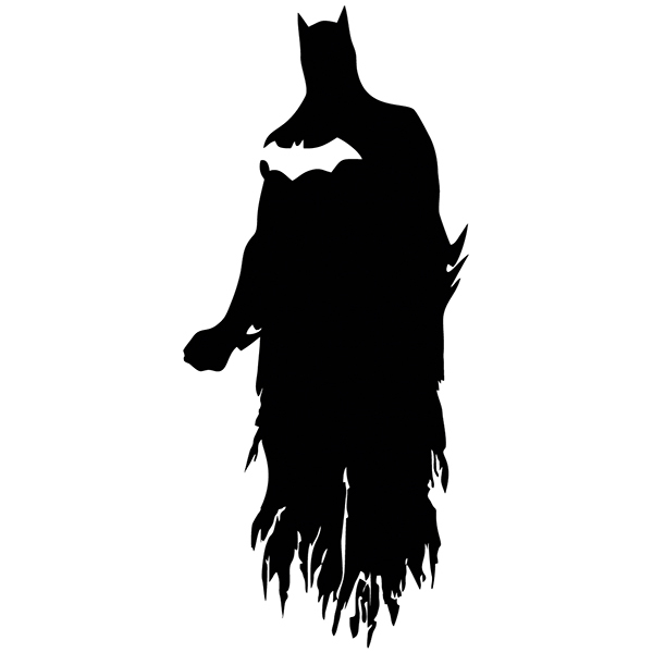 Stickers muraux: Silhouette de Batman