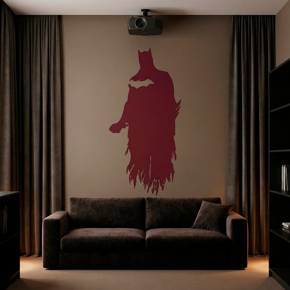 Stickers muraux: Silhouette de Batman