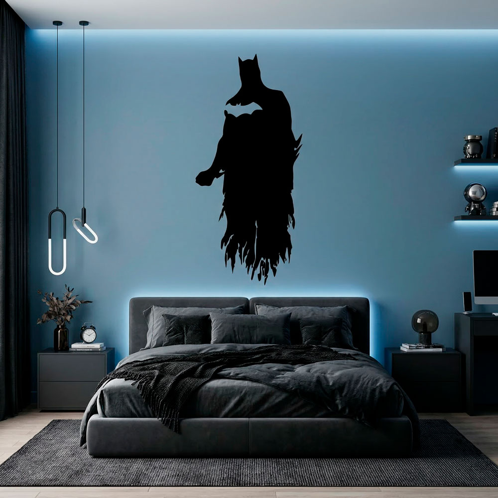 Stickers muraux: Silhouette de Batman