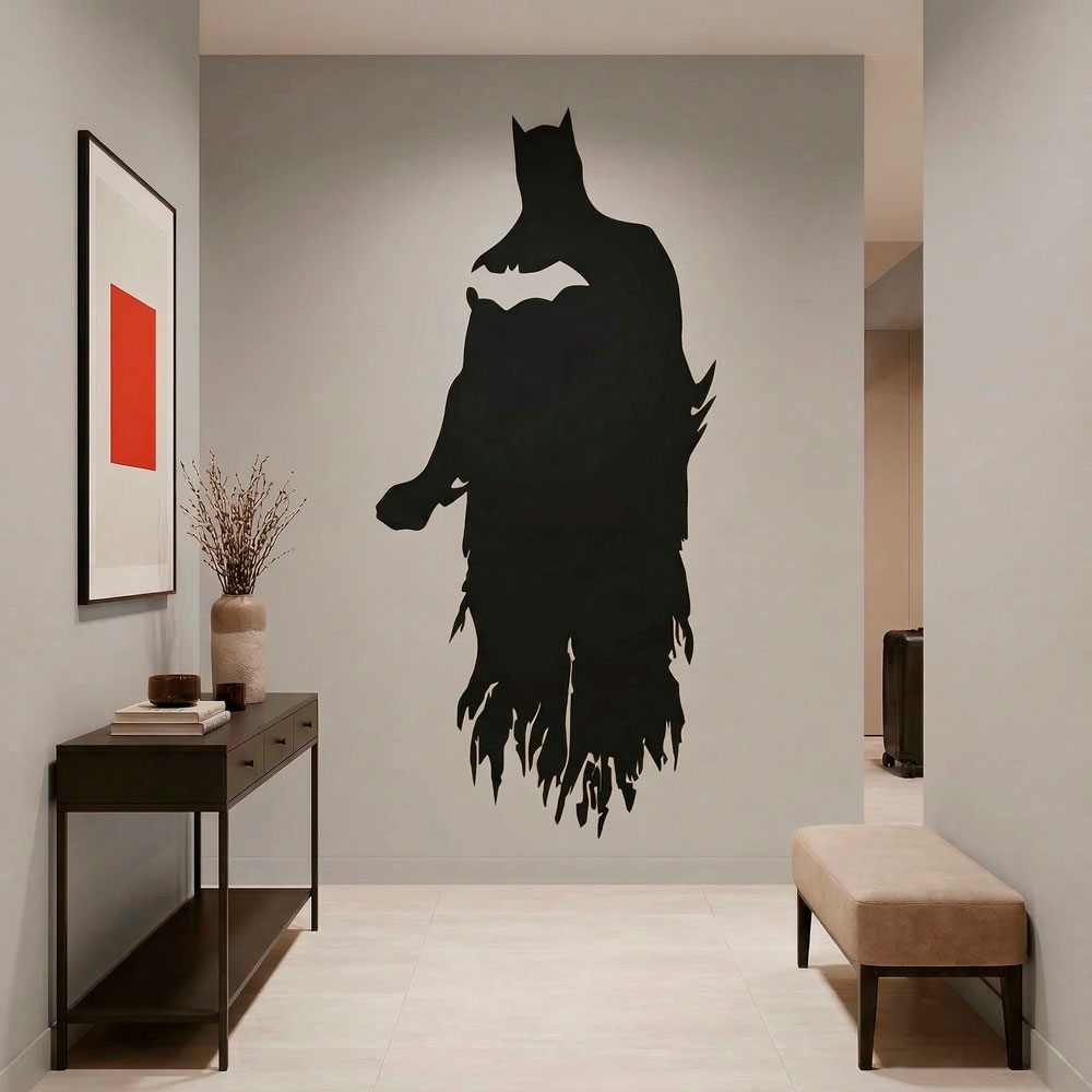 Stickers muraux: Silhouette de Batman