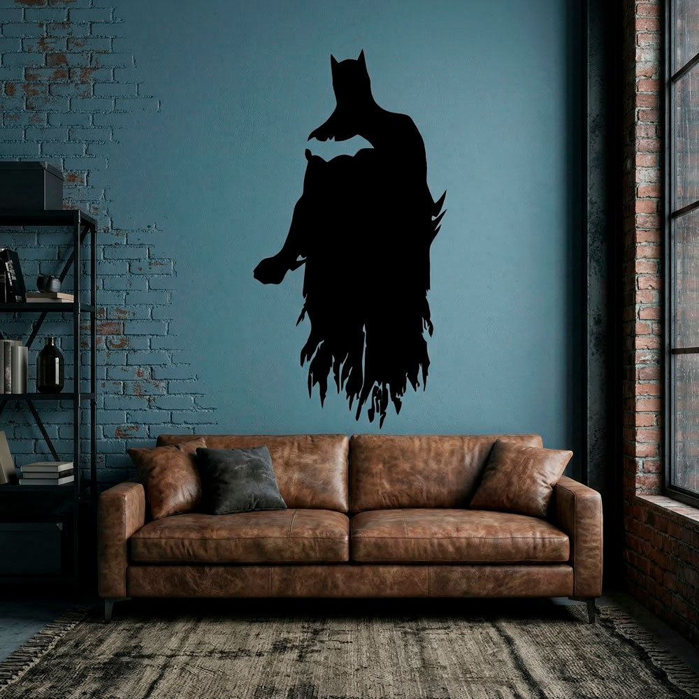 Stickers muraux: Silhouette de Batman