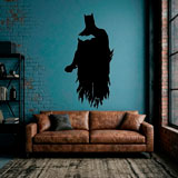Stickers muraux: Silhouette de Batman 9