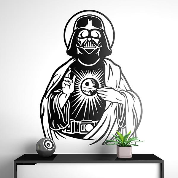 Stickers muraux: Darth Vader Sacré Coeur