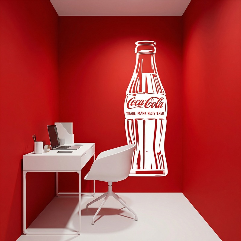 Stickers muraux: Coca Cola Warhol