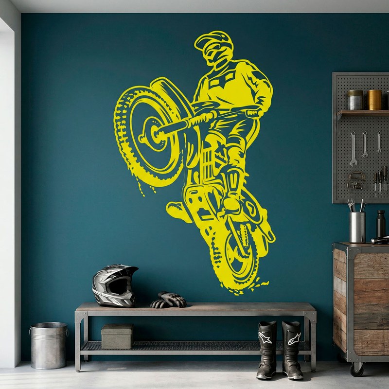 Motard de motocross 7