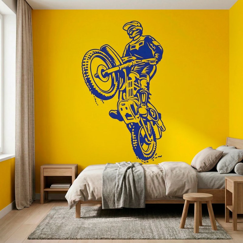 Motard de motocross 10