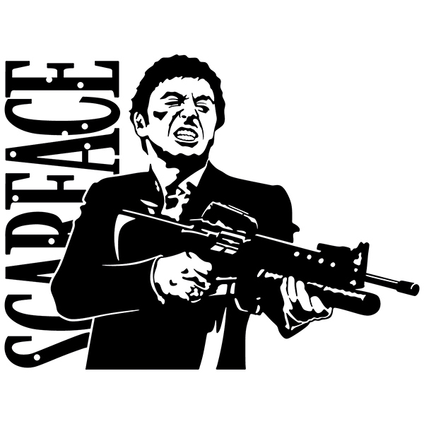 Stickers muraux: Scarface