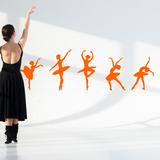 Stickers muraux: Figures de ballet 2