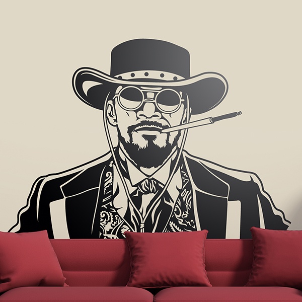 Stickers muraux:  Django déchaîné